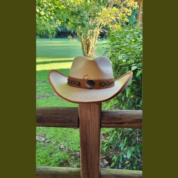 Charlie 1 Horse custom design unisex cowboy hat ?awesome like new